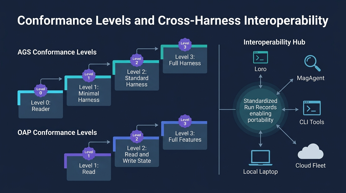 Progressive Conformance Levels and Cross-Harness Interoperability